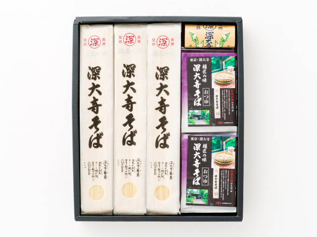 冷たいそば用 ギフトセット画像